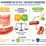 l&rsquo;importance de la vitamine D3 avec la K2